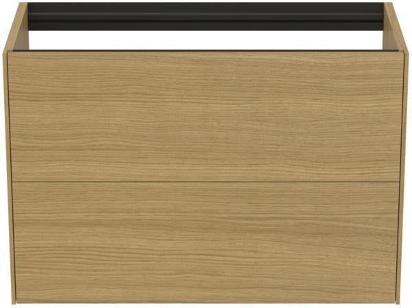 Ideal Standard Conca Waschtischunterschrank 800 mm, 2 Auszüge, Push-Open, Weiß