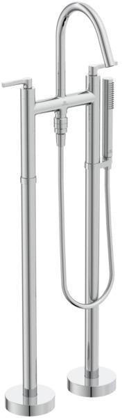 Ideal Standard Joy Neo freistehende Badearmatur mit UP-Körper, Hebelgriffe, Chrom