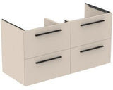 Ideal Standard i.life B Waschtischunterschrank 1200 mm, 4 Auszüge, Weiß matt, wandhängend