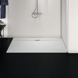 Ideal Standard Ultra Flat S i.life Rechteck-Brausewanne 1700x900x30mm Carraraweiß – Mineralguss, matt, Anti-Rutsch