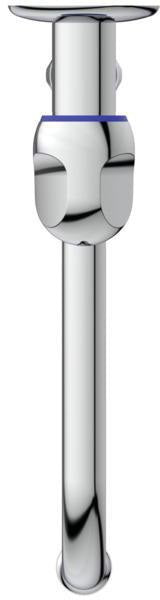 Ideal Standard Alpha Wandventil, Ausladung 230 mm, Chrom – schwenkbarer S-Auslauf