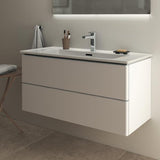 Ideal Standard Möbelwaschtisch Strada II, 1040x460x180 mm, 1 Hahnloch, Weiß