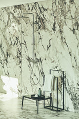 Ideal Standard Duschsystem Joy Neo mit Brausearmatur, Kreuzgriffen und Kopfbrause in Chrom