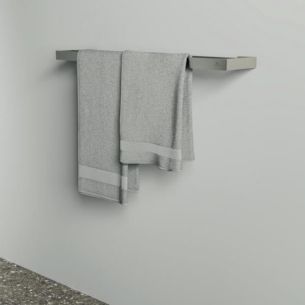 Ideal Standard Conca Cube Handtuchhalter 600 mm, doppelt, eckig, Brushed Gold
