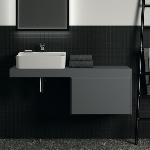 Ideal Standard Conca WT-Unterschrank 600 mm Eiche geflammt, 1 Auszug mit Push-Open