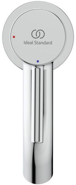IDEAL STANDARD Ceraline Nuovo Waschtischarmatur 90 mm mit Push-Open Ventil in Chrom