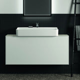 Ideal Standard Conca WT-Unterschrank 1200 mm, 1 Auszug, Eiche geflammt, Push-Open, wandhängend