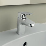 Ideal Standard Ceraflex Waschtischarmatur Chrom 101 mm mit Ablaufgarnitur und BlueStart