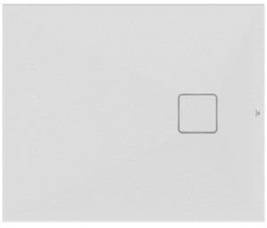 Ideal Standard Rechteck-Brausewanne Ultra Flat Evo 900x750x35mm Seidenweiß – Rutschhemmend, Flacher Einbau