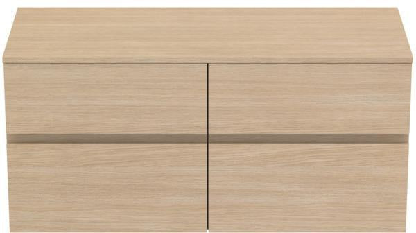 Ideal Standard Finesse Waschtischunterschrank 1202 mm, 4 Auszüge, Greige Matt, wandhängend