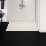 IDEAL STANDARD Ultra Flat S i.life Brausewanne 1400x800x30 mm Carraraweiß – Mineralguss mit Rutschhemmung