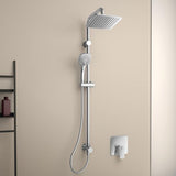 Ideal Standard Idealrain Cube Duschsystem mit Thermostat & 3-Strahl-Handbrause, Chrom