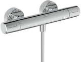 Ideal Standard Brausearmatur AP Ceratherm T25 N Chrom – Thermostat, Wandmontage