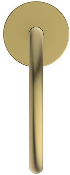 Ideal Standard Wanneneinlauf Joy freistehend Brushed Gold – Bodenstehender Auslauf mit Strahlregler