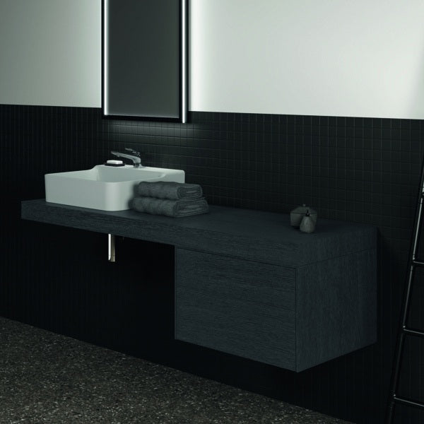 Ideal Standard Conca WT-Unterschrank 600 mm Eiche geflammt, 1 Auszug mit Push-Open