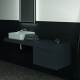 Ideal Standard Conca Konsole 1600x505x80 mm Weiß – Rechteckige Waschtischplatte