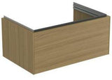 Ideal Standard Conca Waschtischunterschrank 800 mm – 1 Auszug, Push-Open, Weiß Matt