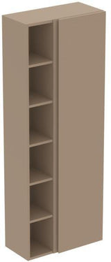 Ideal Standard Hochschrank Finesse 600x300x1600mm, Tür rechts, Greige matt, Softclose