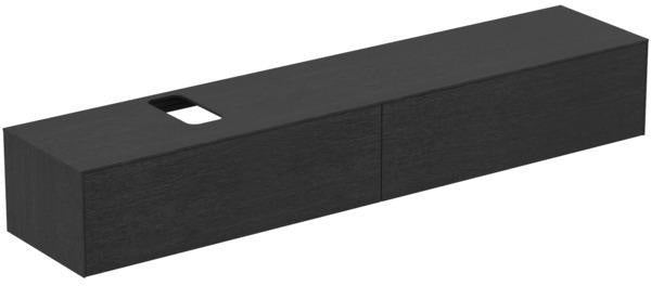 IDEAL STANDARD Conca WT-Unterschrank 2387x505x370 mm, 2 Auszüge, mit Ausschnitt, Weiß