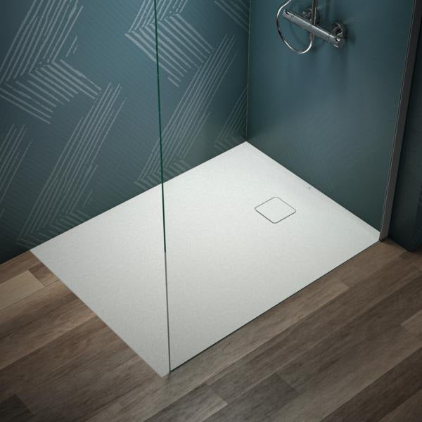 IDEAL STANDARD Ultra Flat Evo Rechteck-Brausewanne 1200x900x35 mm Seidenweiß – Rutschhemmend