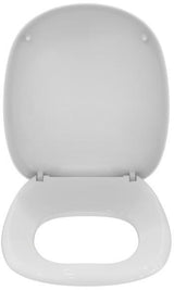 IDEAL STANDARD WC-Sitz Kimera Weiß – Duroplast mit Deckel und Edelstahl-Scharnieren