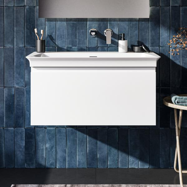 Ideal Standard Finesse Möbelwaschtischunterschrank 800 mm mit Auszug und Softclose in Greige matt