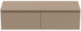 Ideal Standard Finesse Waschtischunterschrank 1402 mm mit 2 Softclose-Auszügen in Greige matt