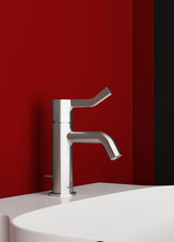 IDEAL STANDARD Joy Waschtischarmatur 110 mm mit Ablaufgarnitur und langem Griff in Brushed Gold