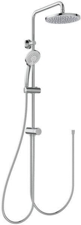 Ideal Standard Duschsystem Ceratwist T20 mit runder Kopfbrause und Handbrause, Chrom, ohne Armatur