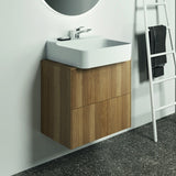 Ideal Standard Conca WT-Unterschrank 602 mm, 2 Auszüge, Push-Open & Softclose, Anthrazit