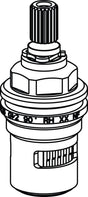 Ideal Standard IS Keramik Oberteil G1/2 90Grad 8X20 LH – Kartuschen-Oberteil für Armaturen