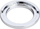 IDEAL STANDARD Rosette Mara, Chrom – Dekorative Armaturenrosette für Bad & Waschbecken