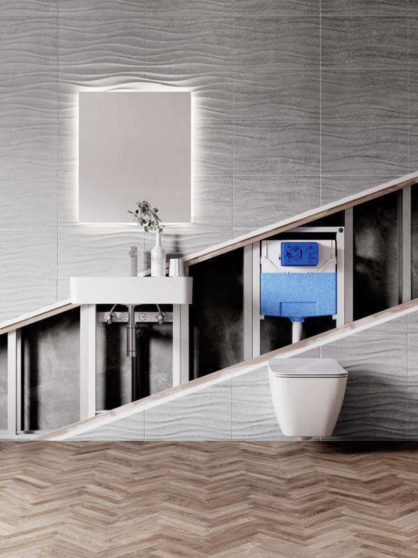 Ideal Standard WC-Element ProSys 120 M mechanisch, selbsttragend, 2/7 Liter Spülung