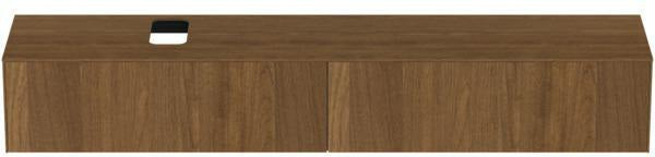 IDEAL STANDARD Conca WT-Unterschrank 2387x505x370 mm, 2 Auszüge, mit Ausschnitt, Weiß