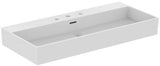 Ideal Standard Waschtisch Extra 1015 mm geschliffen Weiß mit 3 Hahnlöchern und Überlauf