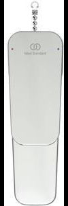IDEAL STANDARD Ceraplan Waschtischarmatur H75 Chrom mit Kette, 104 mm Ausladung, ohne Ablaufgarnitur