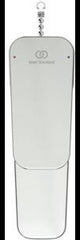 IDEAL STANDARD Ceraplan Waschtischarmatur H75 Chrom mit Kette, 104 mm Ausladung, ohne Ablaufgarnitur
