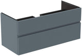 IDEAL STANDARD Finesse Waschtischunterschrank 1200 mm mit 2 Auszügen in Greige Matt – Wandhängend