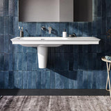 Ideal Standard Möbelwaschtisch La Dolce Vita 1260 mm ohne Hahnloch mit Überlauf, Ablage rechts, Weiß