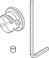 Ideal Standard IS Befestigungsset 1 Conca – Montageset für Armaturen der Serie Conca