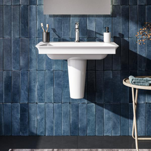 Ideal Standard La Dolce Vita Möbelwaschtisch 660 mm, 1 Hahnloch, mit Überlauf, Weiß