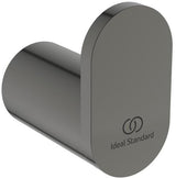 IDEAL STANDARD Handtuchhaken Conca rund Brushed Gold – Messing, verdeckte Befestigung