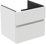 Ideal Standard Finesse Möbelwaschtischunterschrank 600 mm mit 2 Auszügen und Softclose in Greige matt