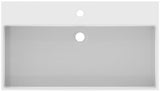 Ideal Standard Extra Aufsatzwaschtisch 815 mm, 1 Hahnloch, mit Überlauf, geschliffen Weiß