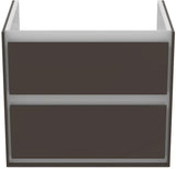 IDEAL STANDARD Connect Air Waschtischunterschrank 600 mm, 2 Auszüge, Weiß Glanz/Matt
