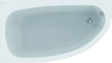 Ideal Standard Raumspar-Badewanne Hotline Neu 1600x900x465 mm, asymmetrisch rechts, Weiß