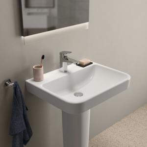 Ideal Standard i.life B Waschtisch 600x480x180mm Weiß, 1 Hahnloch, ohne Überlauf