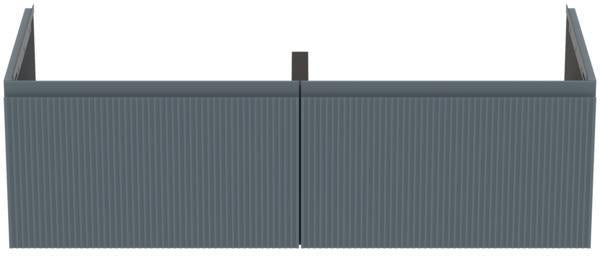Ideal Standard Finesse Möbeldoppel-Waschtischunterschrank 1200 mm mit 2 Softclose-Auszügen in Greige matt