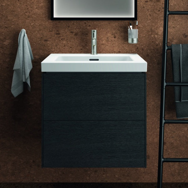 Ideal Standard Conca Waschtischunterbau 600 mm Weiß mit 2 Auszügen und Push-Open