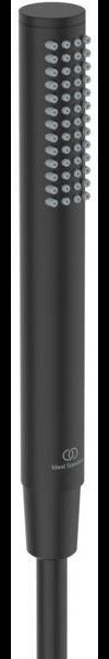 Ideal Standard Duschsystem Ceratwist T25 M – ohne Armatur, mit Stick-Handbrause und runder Kopfbrause, Chrom